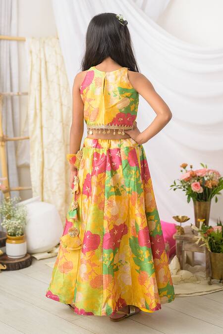 Fairies Forever Printed Lehenga & Blouse Set 