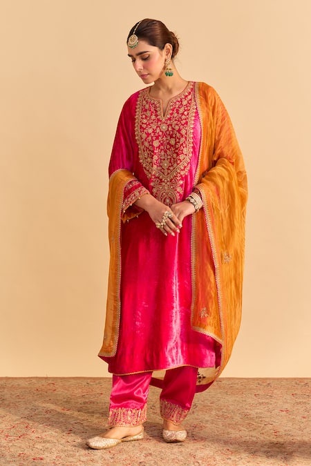 Sheetal Batra Fareeha Embroidered Kurta Salwar Set 