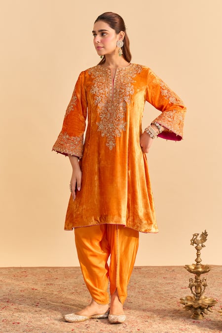 Sheetal Batra Eira Choga Kurta & Dhoti Pant Set 