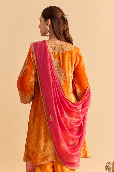 Sheetal Batra Eira Choga Kurta & Dhoti Pant Set 