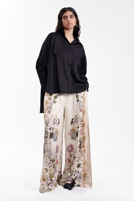 AK-OK Tailored Printed Trouser 