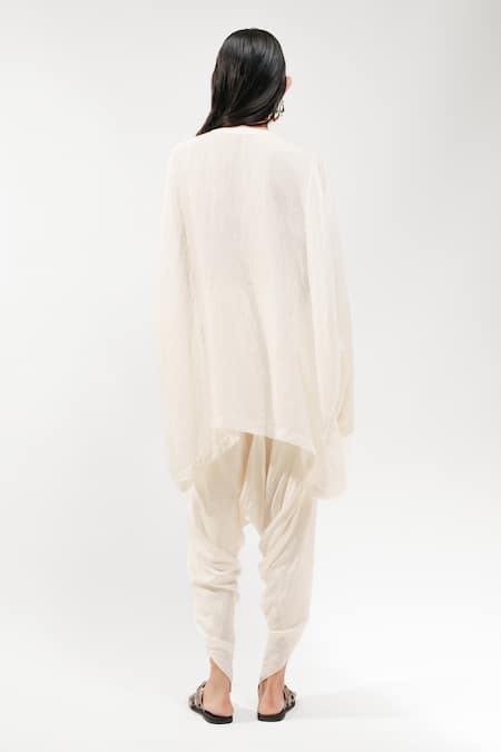 AK-OK Silk Short Kaftan 