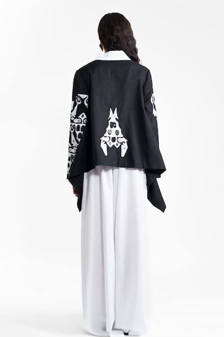 AK-OK Appliqu� Wrap Jacket 