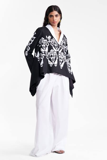 Buy_AK-OK_Appliqu� Wrap Jacket 