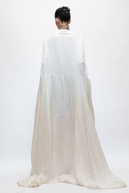 AK-OK Mirrorwork Skirt with Silk Cape Set 