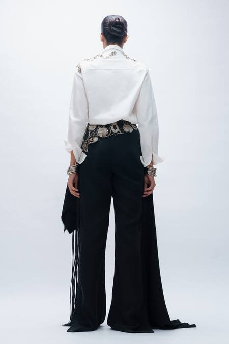 AK-OK Embroidered Shirt & Pant Set 