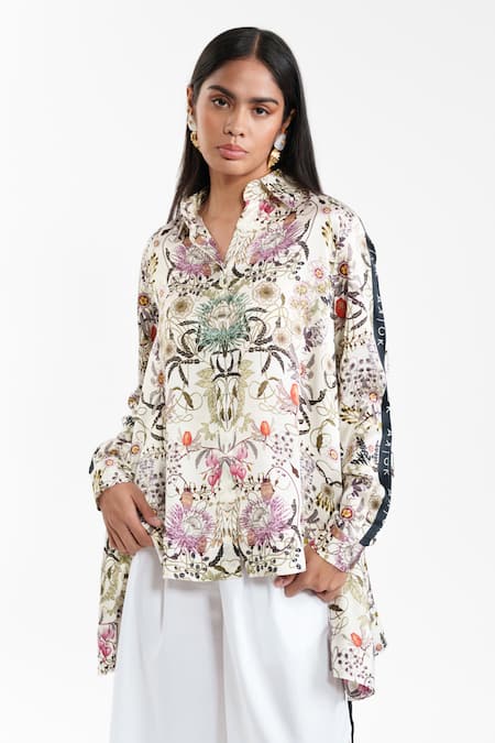 AK-OK Contemporary Printed Shirt 