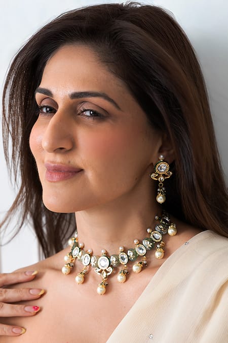 Joules by Radhika Grandeur Empress Necklace Set 