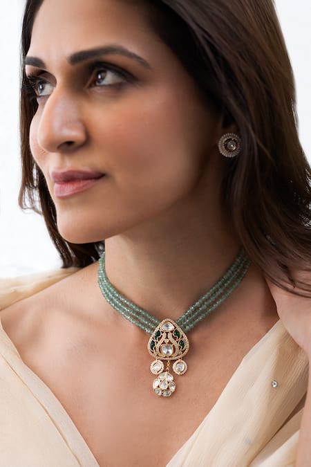 Joules By Radhika Artisan Masterpiece Necklace Set 