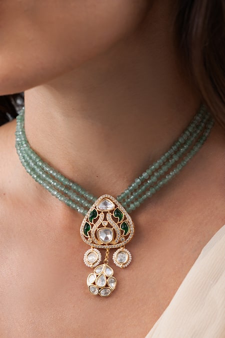 Joules By Radhika Artisan Masterpiece Necklace Set 