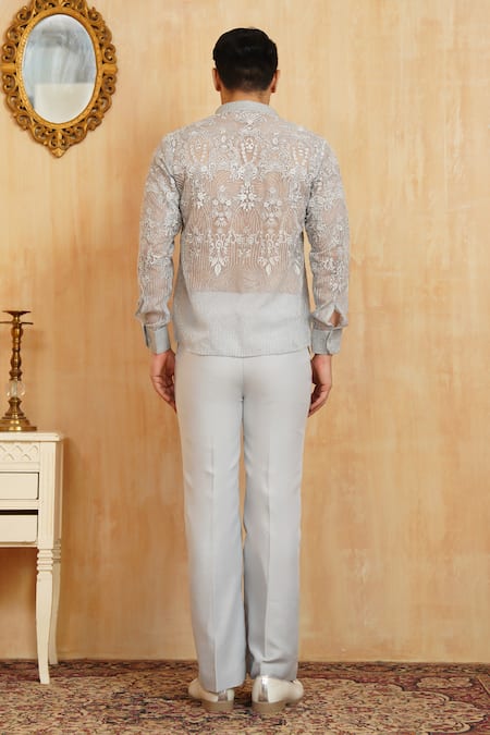 Millionaire Thread Work Shirt & Trouser Set