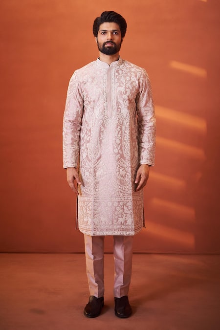Millionaire Resham & Thread Work Kurta Set 