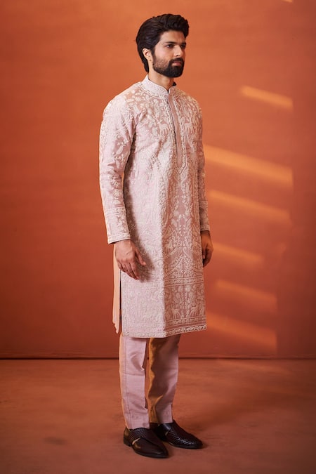 Millionaire Resham & Thread Work Kurta Set 