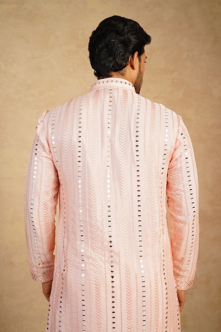 Millionaire Mirror Work Kurta Set 