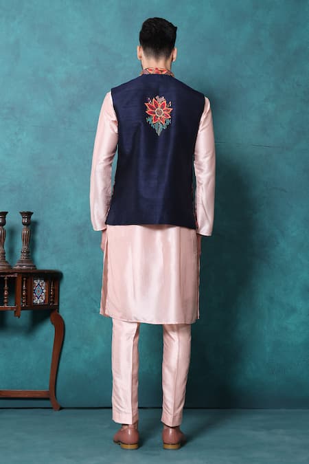 Millionaire Thread Work Koti & Kurta Set 