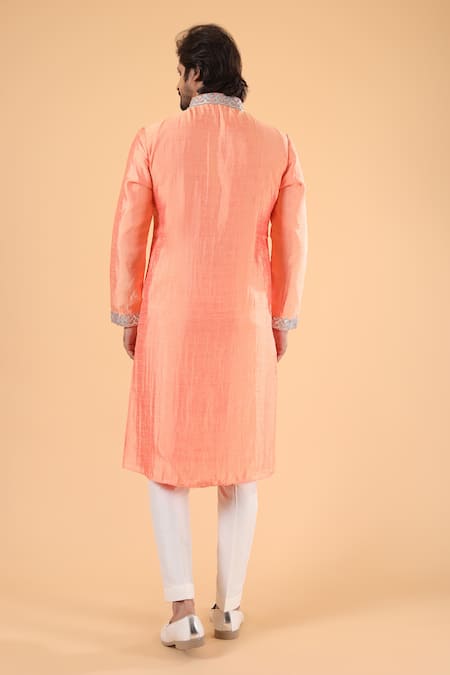 Millionaire Placement Applique Work Kurta Set
 