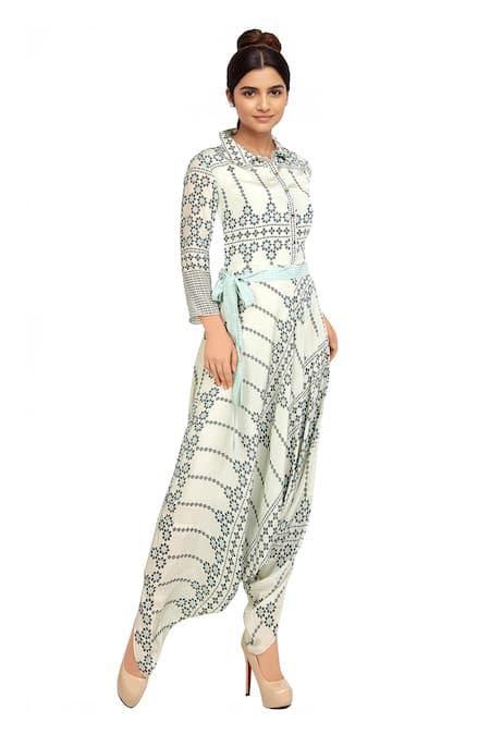 Soup By Sougat Paul Printed Dhoti Jumpsuit 