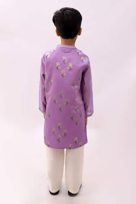 Lil Drama Mishti Floral Pattern Kurta & Pant Set