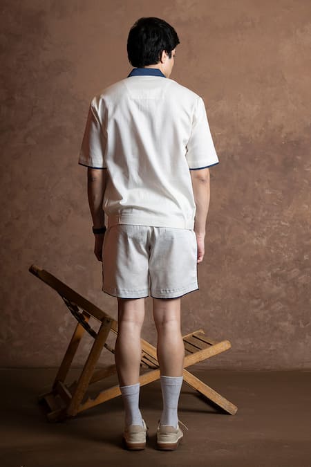 Vaani Beswal Citrus Crush Lemon Motif Shirt & Shorts Set