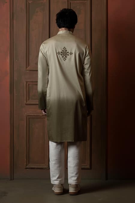 Vaani Beswal Ombre Mirror Work Kurta 