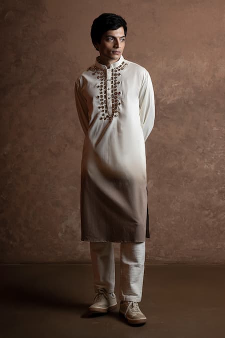 Vaani Beswal Ombre Mirror Work Kurta 