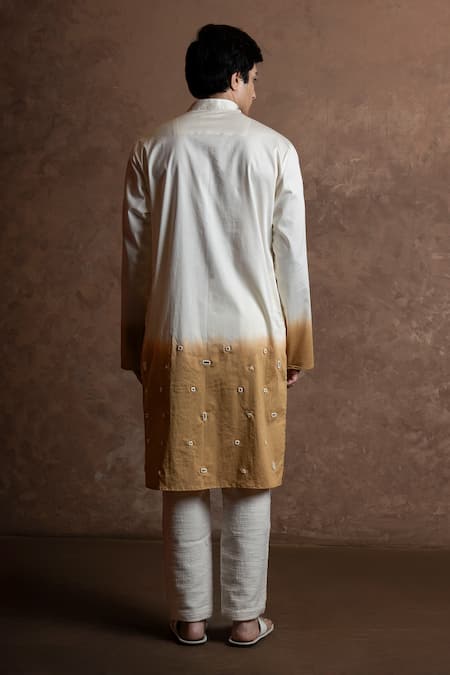 Vaani Beswal Ombre Mirror Work Kurta 
