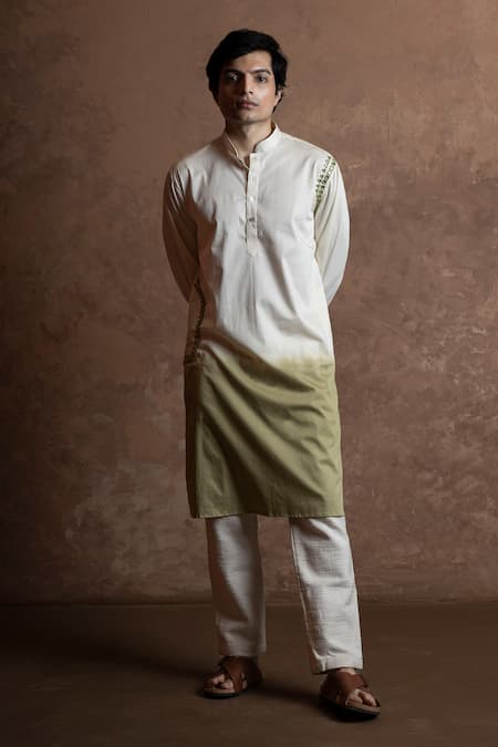 Vaani Beswal Ombre Mirror Work Kurta