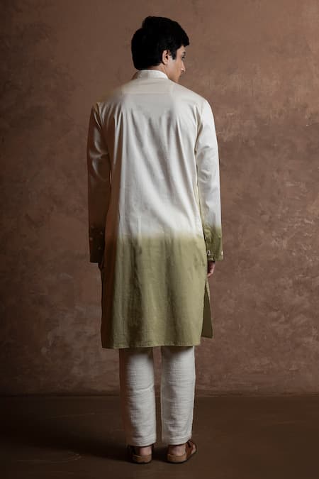 Vaani Beswal Ombre Mirror Work Kurta