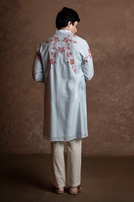 Vaani Beswal Gulbahar Floral Embroidered Kurta 