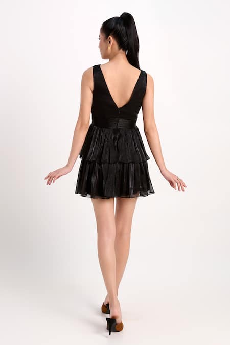 Verano By Tanya Athena Organza Short Dress 