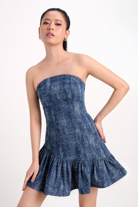 Verano By Tanya Olivia Denim Dress 
