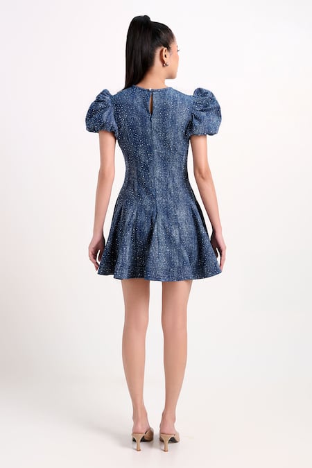 Verano By Tanya Olivia Short Denim Dress 