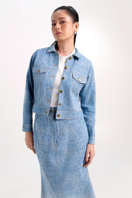 Verano By Tanya Aspen Denim Jacket 