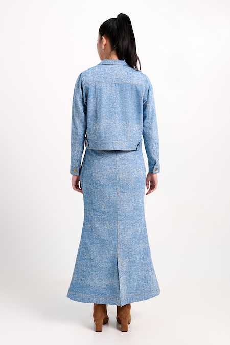 Verano By Tanya Aspen Denim Skirt 