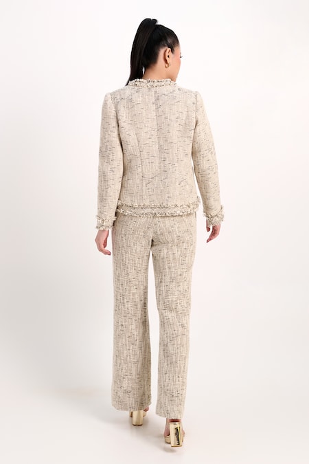 Verano By Tanya Astrid Fringe Blazer 