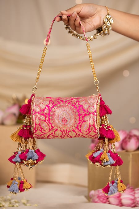 5elements Brocade Maya Handbag  