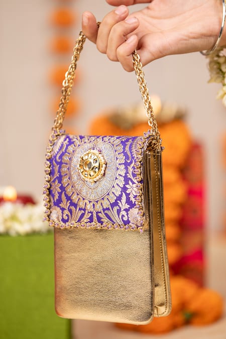 5elements Pranavi Brocade Bag 