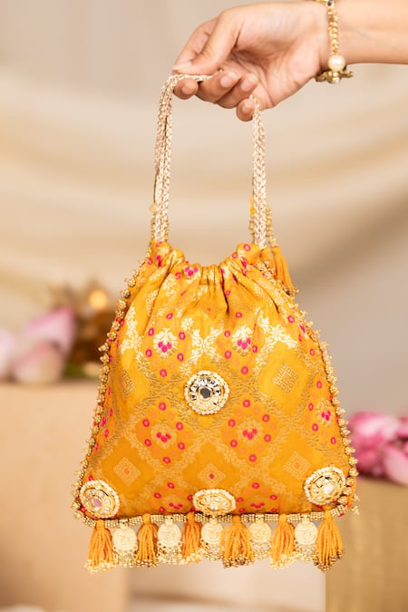 5elements Sharvitha Brocade Potli  