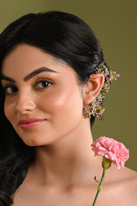 House Of D"Oro Stones & Crystal Handmade Earcuff