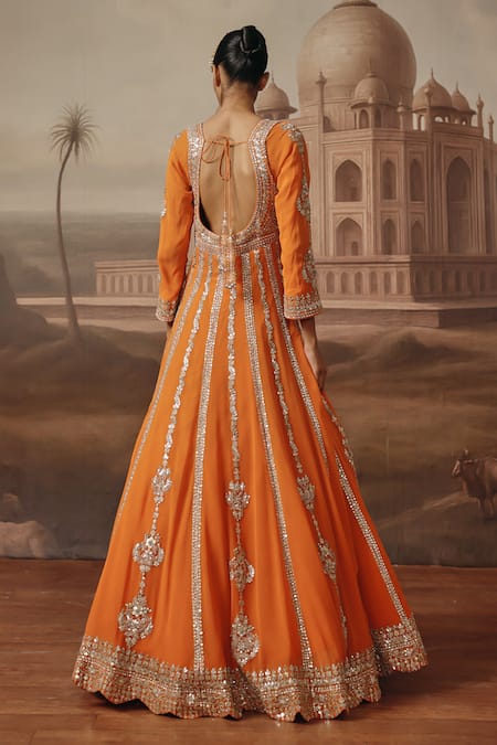 Sabe Suraiya Embroidered Anarkali With Dupatta 