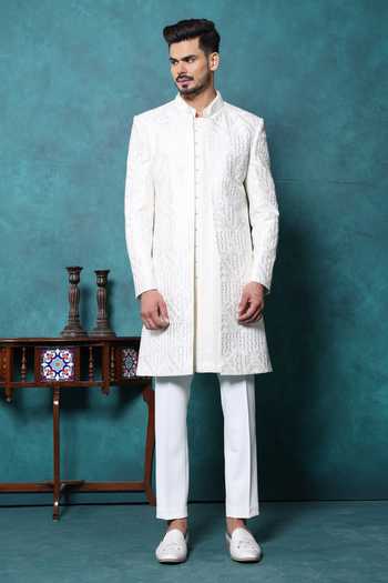 Millionaire Silk Sherwani Set 
