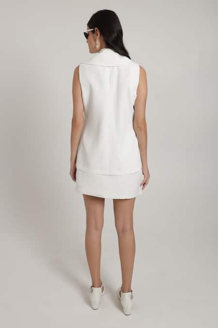 Shagufta Hand Work Jacket & Skirt Set 