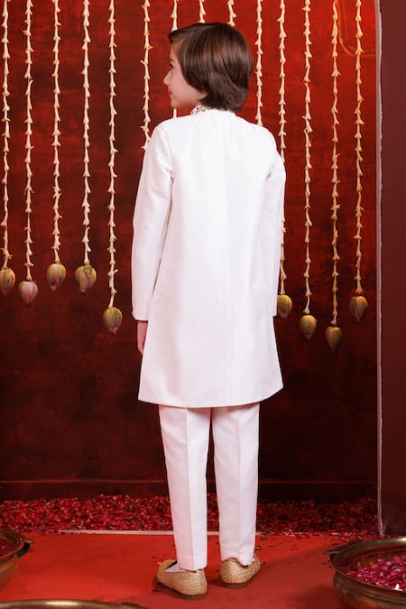 Hoity Moppet Elephant Tales Embroidered Sherwani Set 