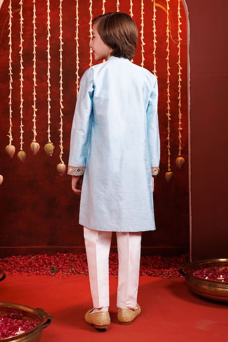 Hoity Moppet Khalibali Embroidered Kurta Pyjama Set 