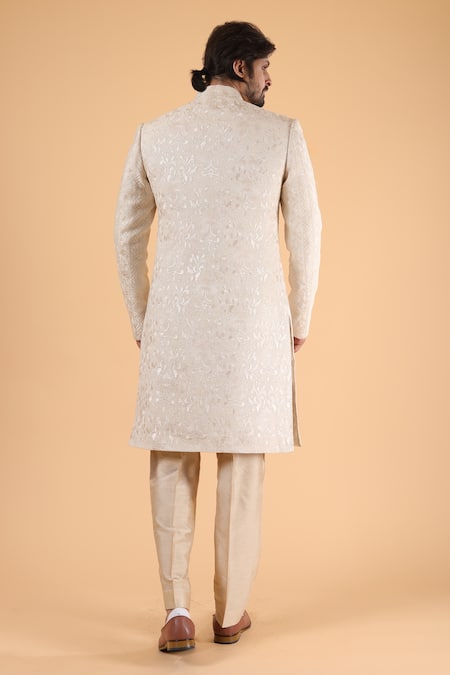 Millionaire Embroidered Bandhgala Kurta Set 