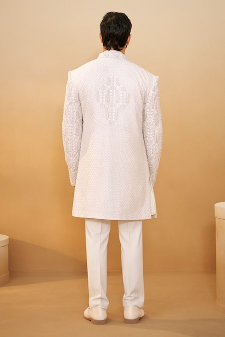 Millionaire Embroidered Bandhgala Kurta Set