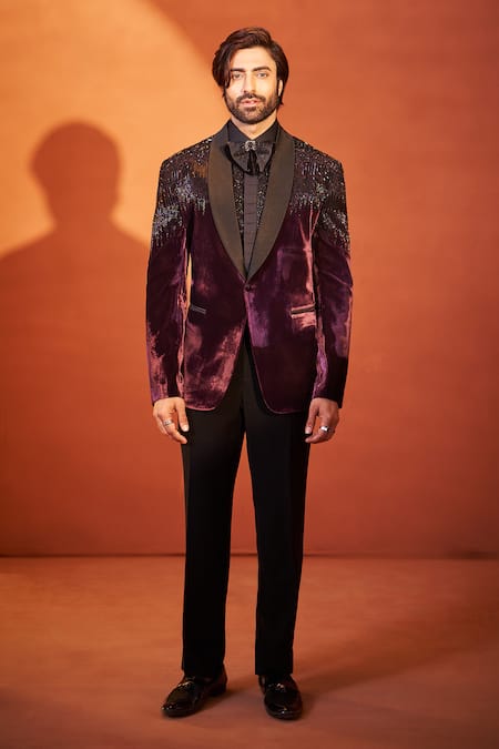 Millionaire Velvet Suit & Trouser Set