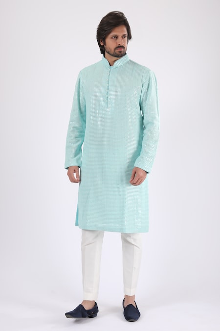 Millionaire Lucknowi Work Kurta Set 
