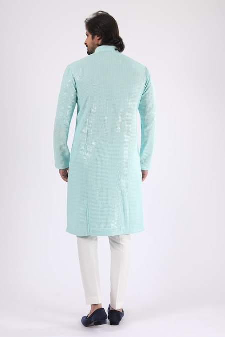 Millionaire Lucknowi Work Kurta Set 