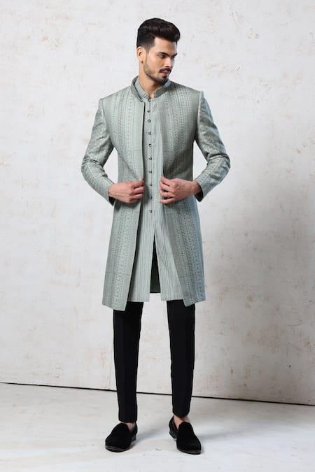 Millionaire Embroidered Sherwani Kurta Set 